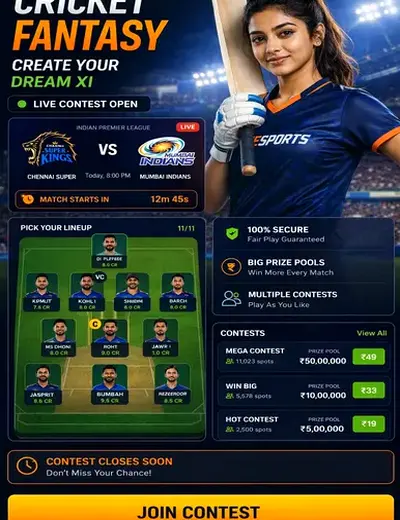 65xbet (65 xbet) fantasy cricket & matchday visual 3